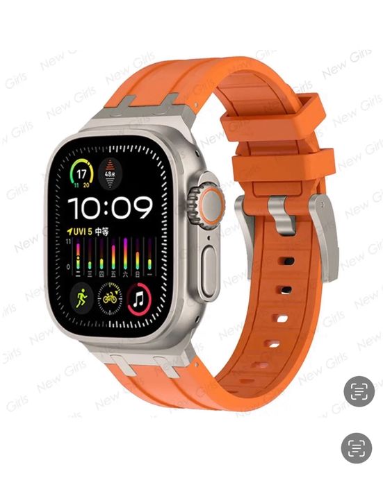 Curea Ceas Apple Watch Titanium Fashion Iphone 15 Incarcator Cablu