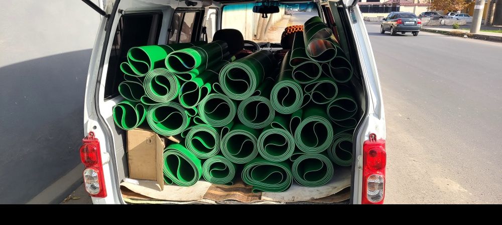 Конвейерная лента Kara,eron reska va xar qanday g'isht zavodlar uchun