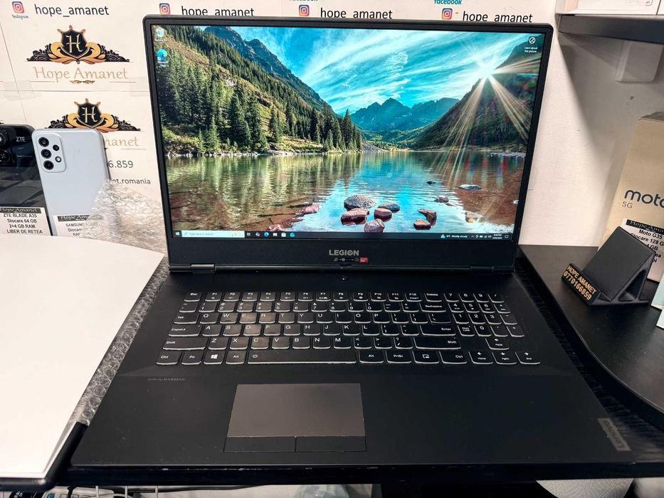Hope Amanet P10/Laptop Gaming Lenovo Legion Y540 i7 9th 17.3" GTX 1650