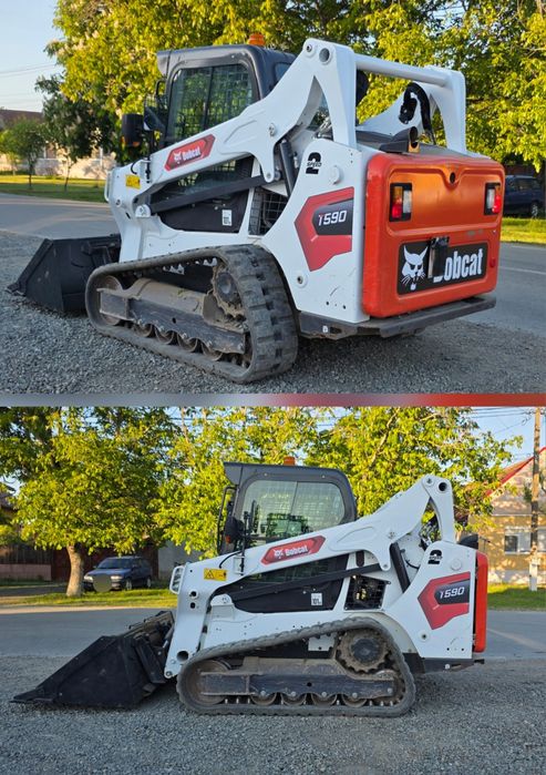 Miniîncarcător BOBCAT T590 cu 450h ORIGINALE  mini încărcător  Bob cat