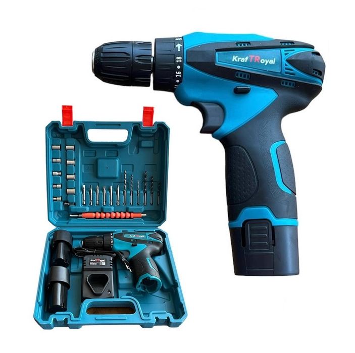 Немски Акумулаторен Двускоростен Винтоверт 36V, 5.0 Ah