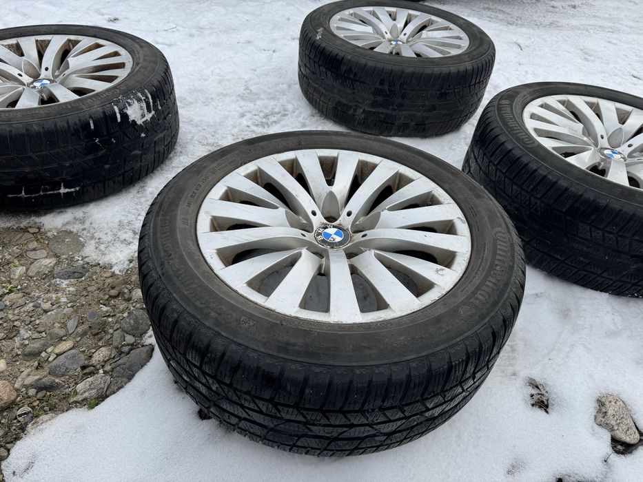 Jante cu cauciucuri iarna 245/50r18 seria 7 bmw f01 f02 ...