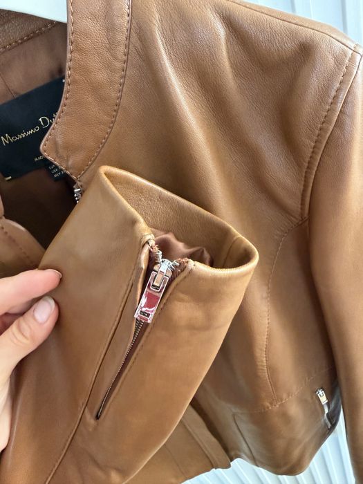 Кожаная куртка Massimo Dutti