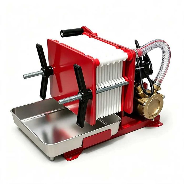 Filtru vin Rubin 12 - 12 placi, 350-500 L/h NOU Garantie Livrare rapida