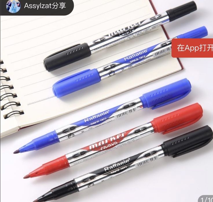 Маркер, Фломатстер, ручка красного цвета очень хорошего качества