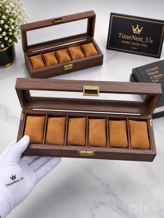 Soatlaringiz uchun premium uy - Watch Box