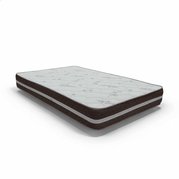 Saltea de pat ortopedică Organic Cotton Memory 22 cm – Husă Detașabilă