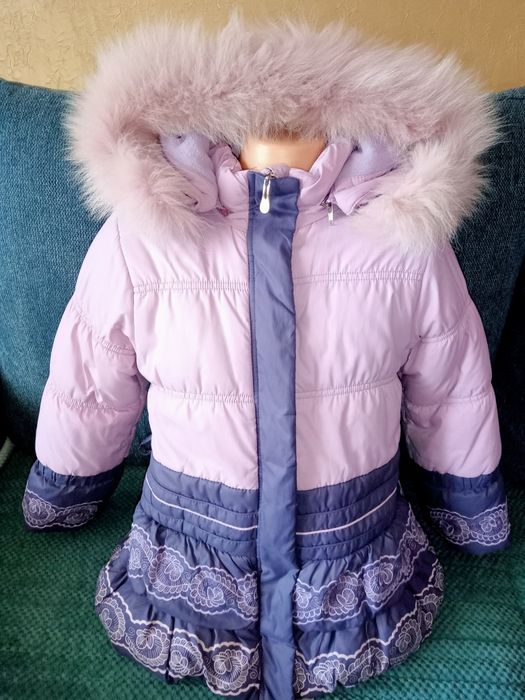 Зимний комбинезон на девочку