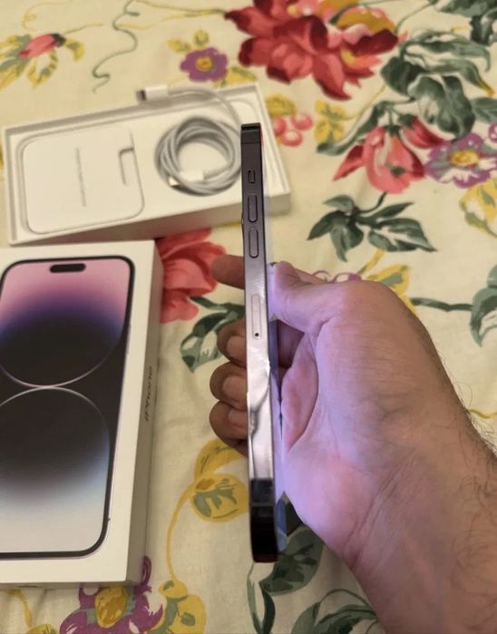 iPhone 14 Pro Max 128GB Purple 10/10 X XS 11 12 13 15 16 Samsung S A