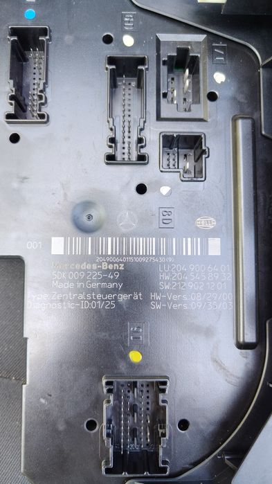Panou sigurante modul SAM Mercedes C Class W204 A204 900 64 01 5dk009225-49