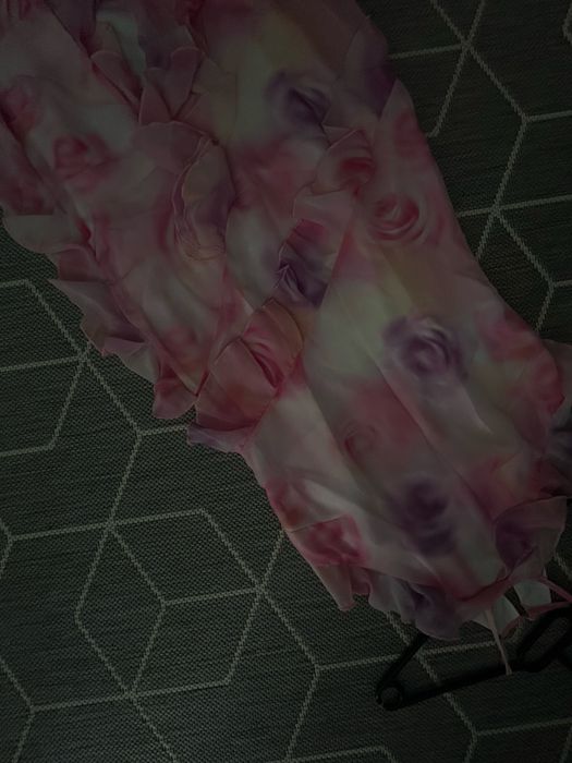 Rochie cu volanase de vara