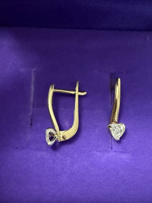 Бриллиантовые серьги