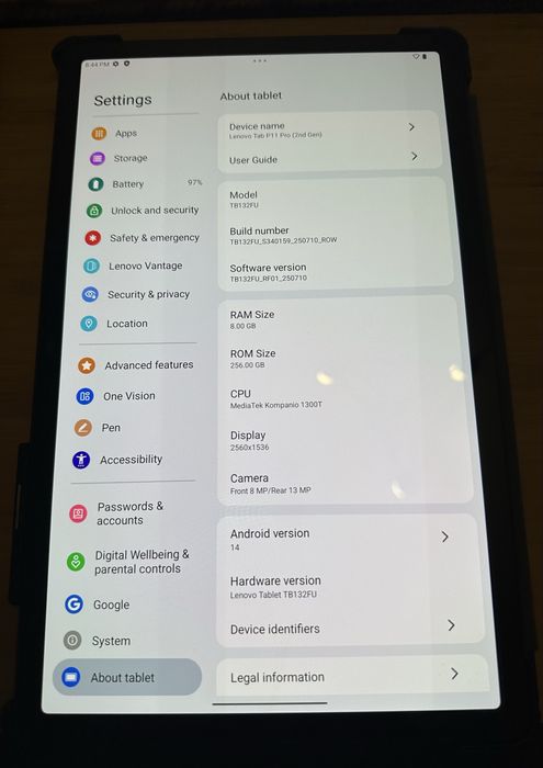 Tableta Lenovo Tab P11 Pro (2nd Gen)