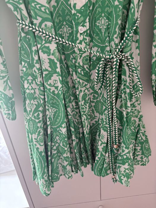 Zara памучна рокля