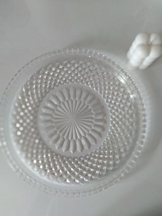 тарелка хрусталь