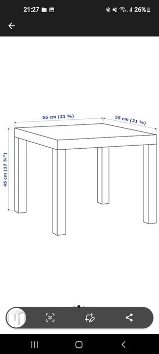 Masuta pentru cafea ikea
