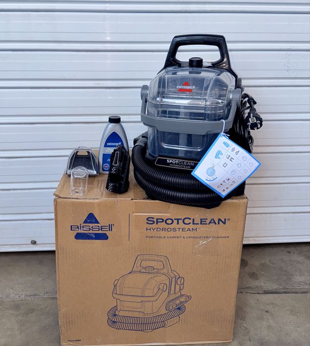 Bissell Spotclean Hydrosteam, за тапицерия, за килими с технология Hydrosteam, комбинира пара и засмукване