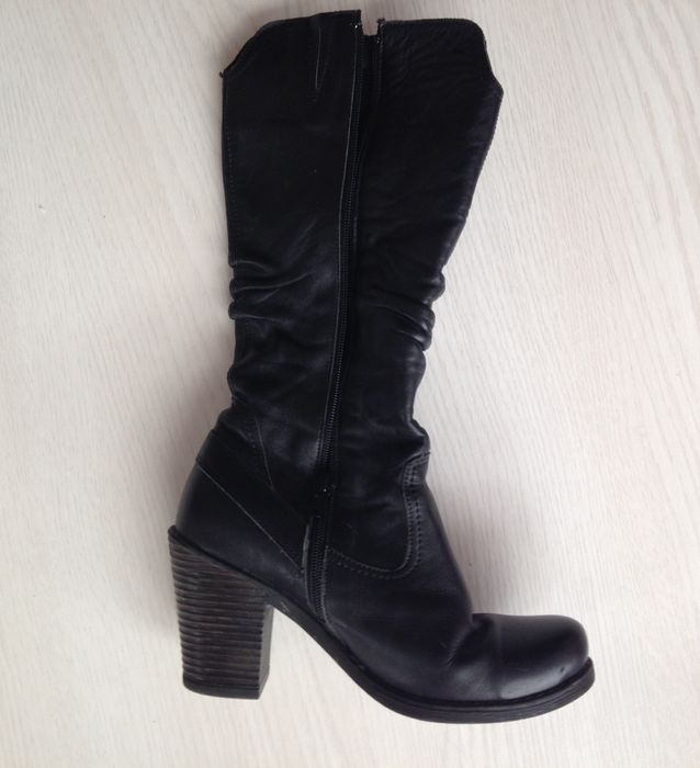 дамски ботуши естествена кожа