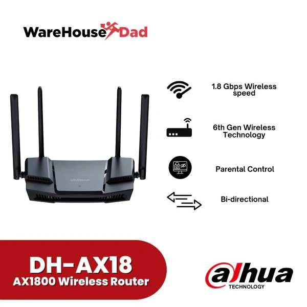 WIFI Роутер DH-AX18 черный