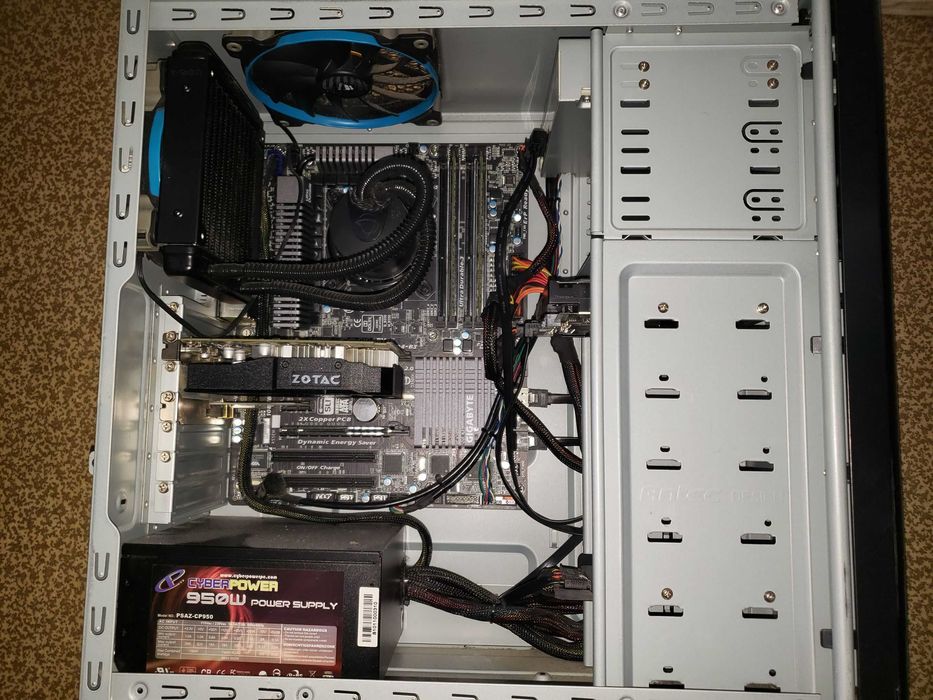 Геймърски компютър гр. Пловдив  Core i7 3.40GHz Nvidia GTX1050Ti