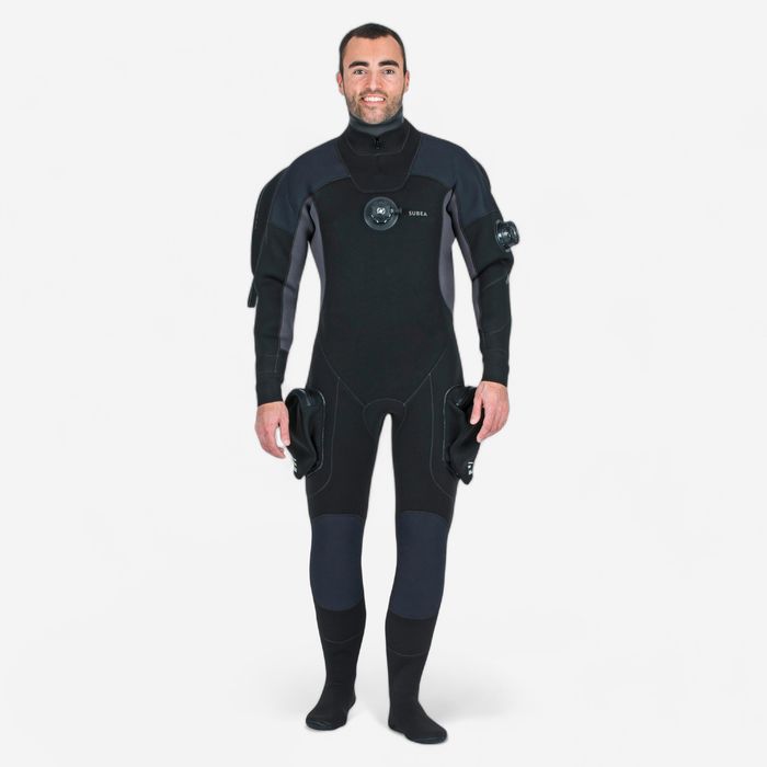 Combinezon etanş scufundări Scd 900 5mm - produs resigilat Decathlon