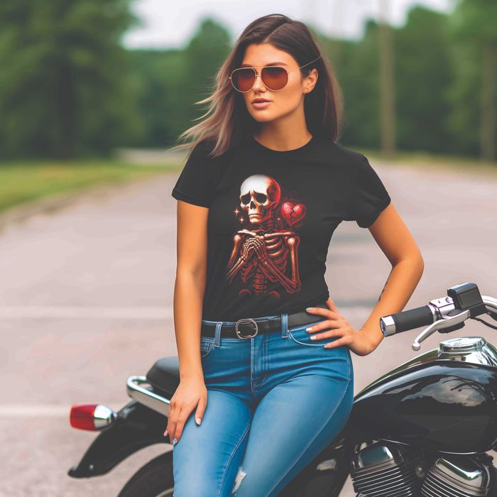 Дамски тениски с черепи, скелети