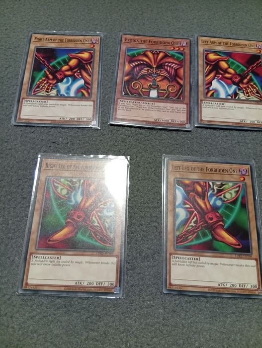 Цяла Exodia Yu Gi OH