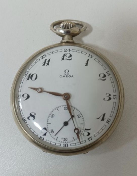 Omega часы карманные