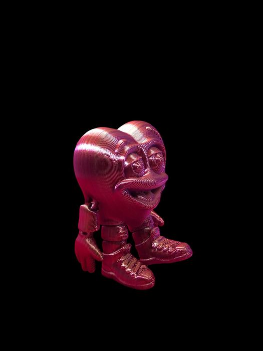 Figurina Inima Expresiva Articulata, Printata 3D