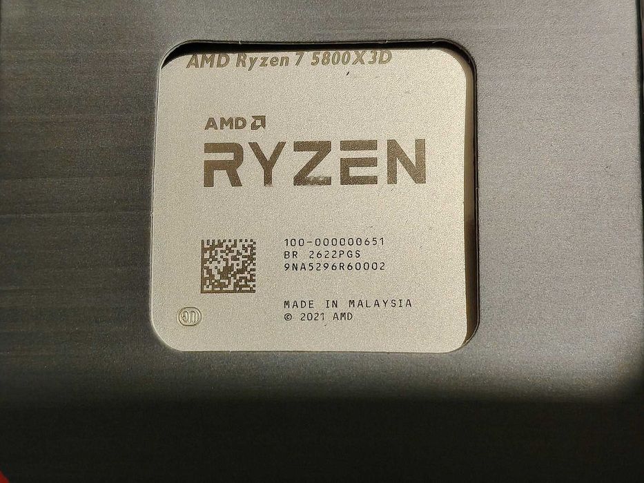 НОВ ! Процесор AMD Ryzen 7 5800X3D, 8 Cores (Up to 4.5GHz), 100MB Cache AM4
