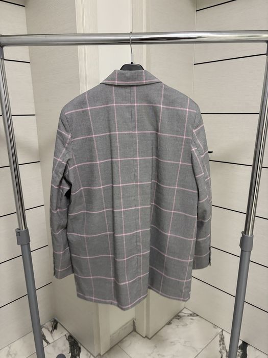 Сиво каре сако M