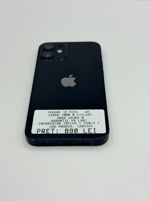 Iphone 12 mini 128GB 100% Garantie Rate BuyBack - zonemag.ro