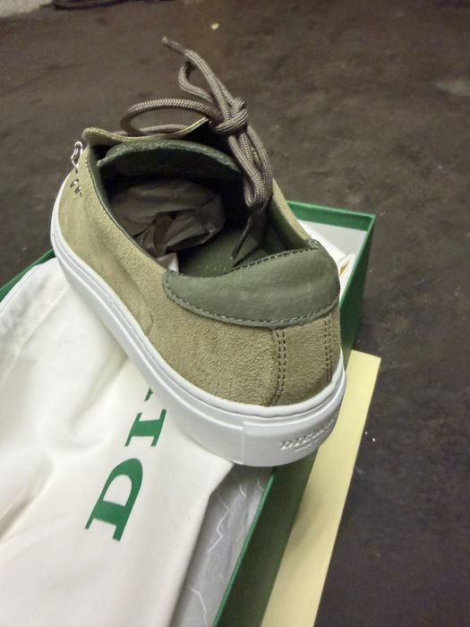 Обувки Dieme MAROSTICA LOW OLIVE SUEDE