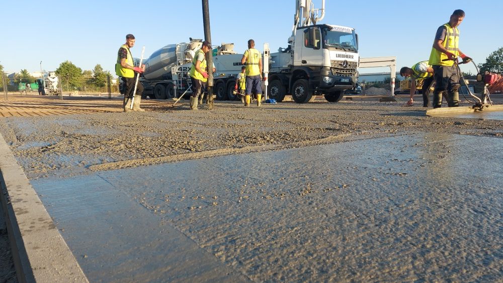 Turnare beton elicopterizat, elicopterizare beton