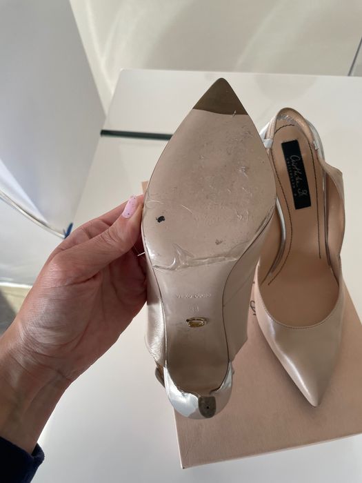 Pantofi Musette crem