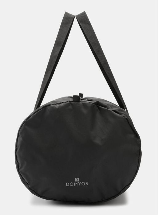 Сгъваем Фитнес Сак 30 Литра-Черен/Зелен