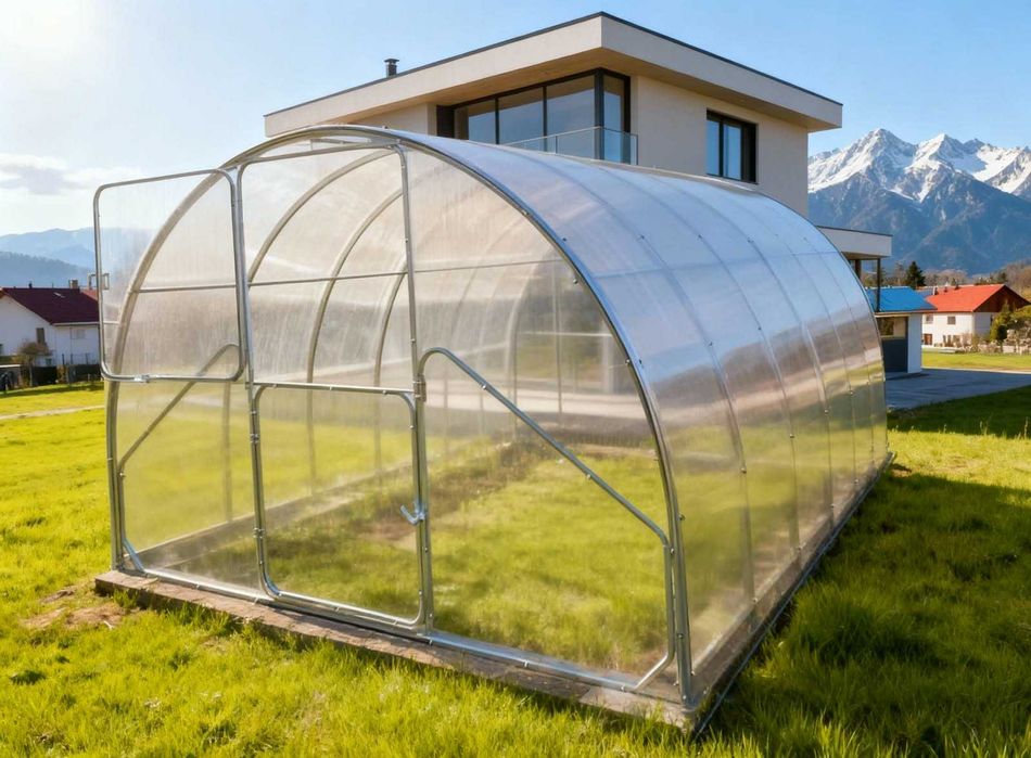 Оранжерия с поликарбонат 3х4 / 3х6 / 3х8 / 3х10 – Профил 40х20