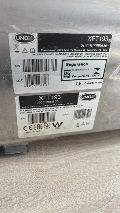 Духовка unox rosella