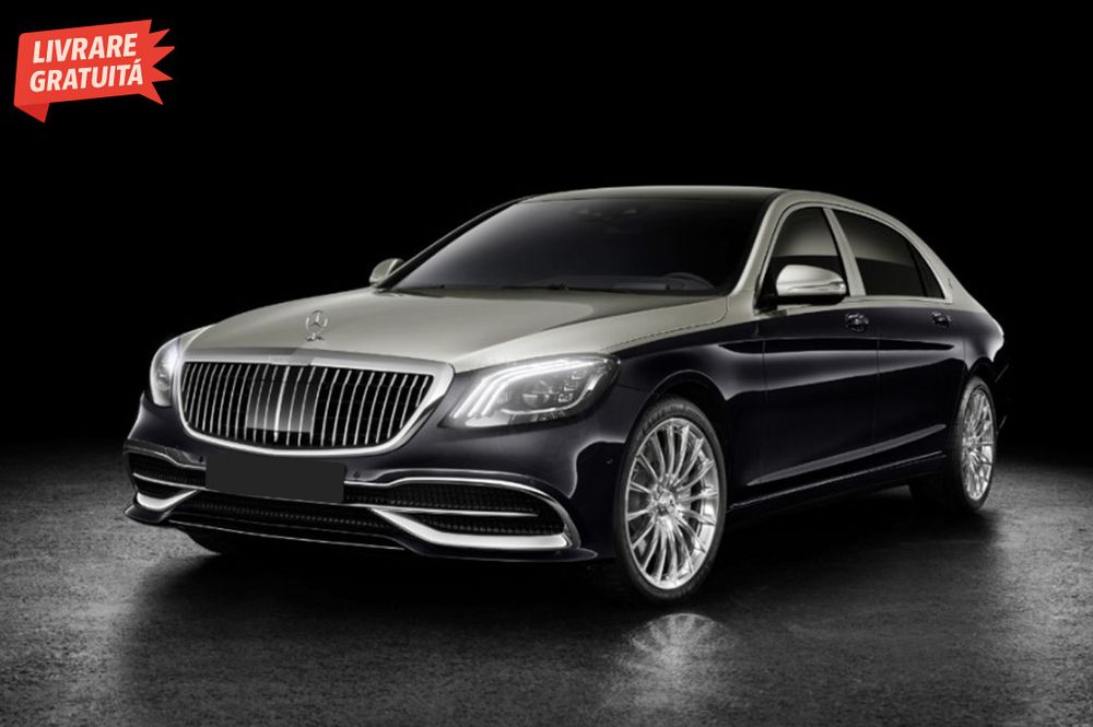 Grila Centrala Mercedes S-Class W222 X222 (2014-2020) Vertical Design
