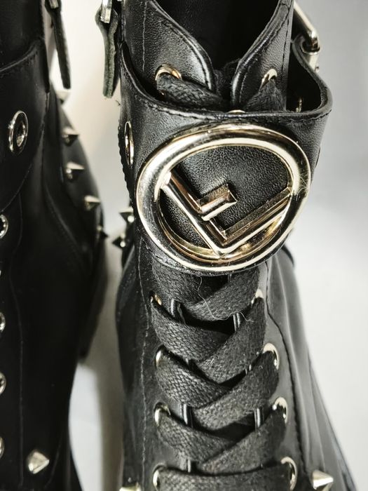 Fendi, боти естествена кожа, номер 37