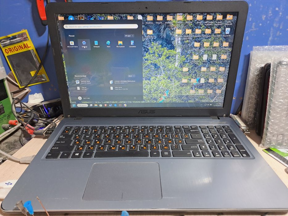 Asus core i5 256ssd+1tb hdd