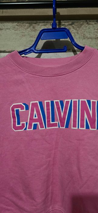 Calvin Klein xs-дамска къса блуза (х-596)