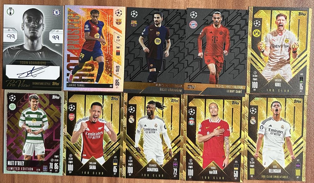 Match Attax 24/25 карти за размяна
