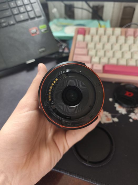 объектив Sony 55–200mm камера