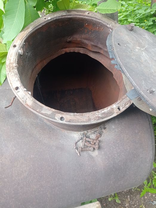 Бочка 2 куб металлическая