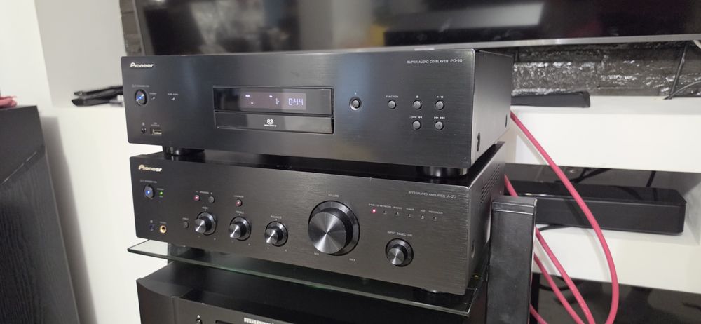 Amplificator Pioneer A-20 + Cd Super Audio Player SACD  Pioneer  PD-10
