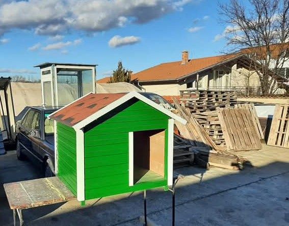 Кучешка къща кучешки колиби