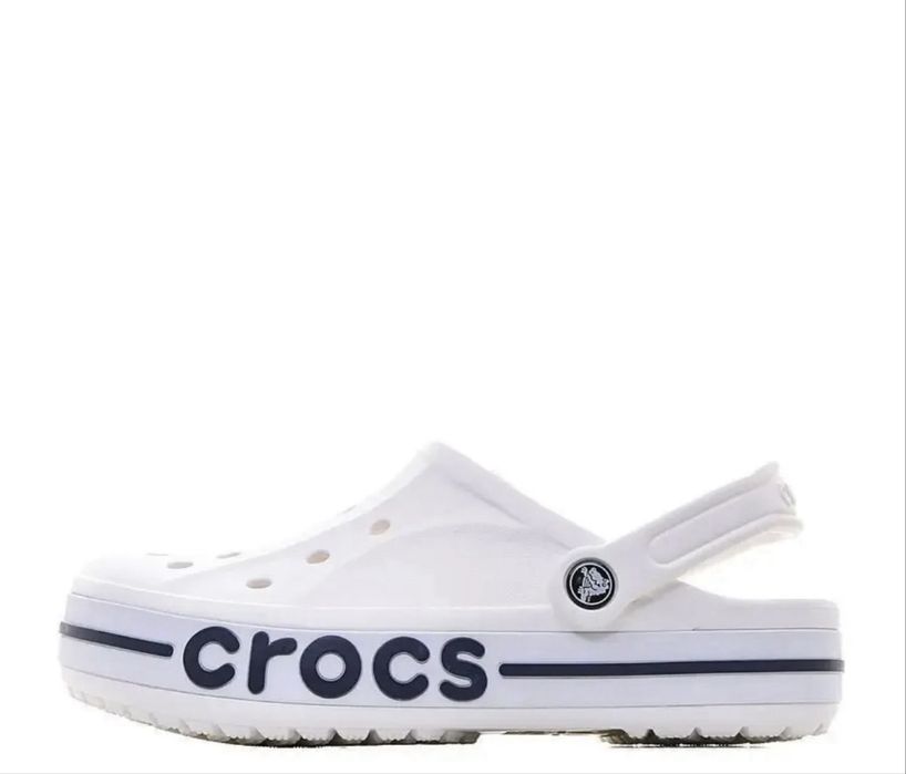 Crocs тапки белые