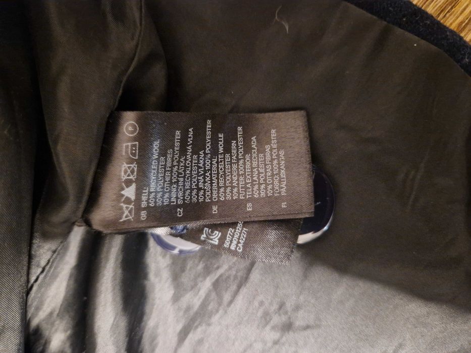 Palton H&m lână Xs-s