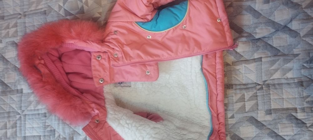 Зимний комбинезон-конверт трансформер